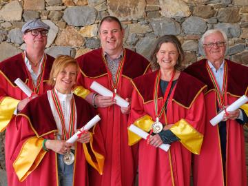 Five New Barons Inducted